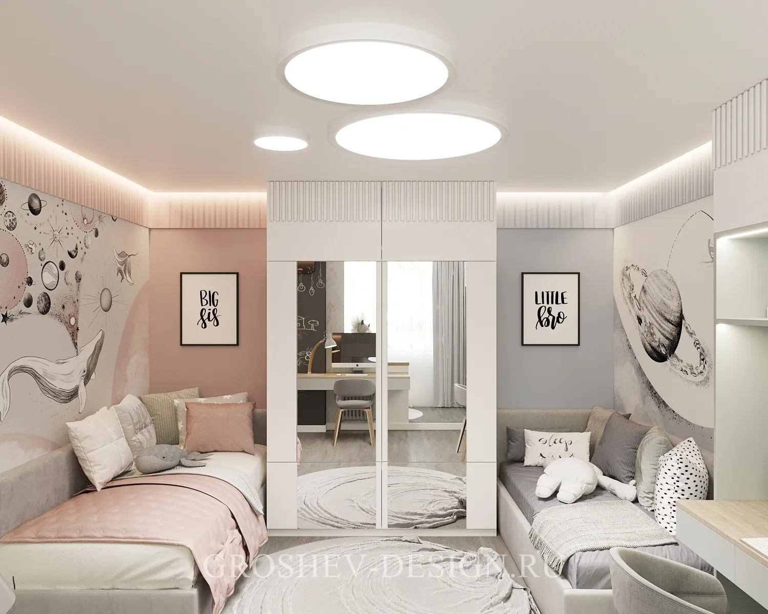 Дизайн интерьера квартиры в г. Абакан по ул. Алексеева 21 - Детская - Фото 8