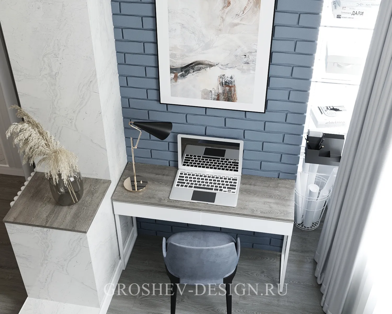 Дизайн интерьера квартиры в г. Абакан по ул. Алексеева 21 - Спальня - Фото 2